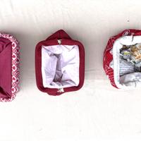 Borse artigianali con chiusura a scatto