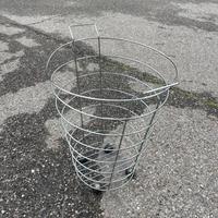 Cesto biancheria - Design Industriale - Cromato