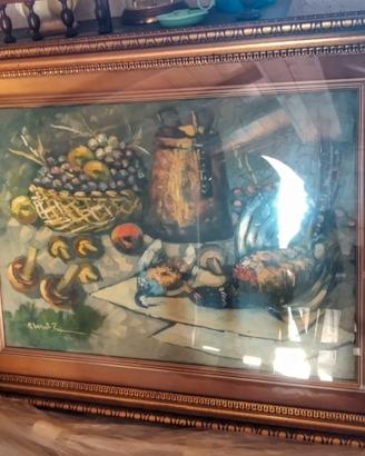 Opera d'arte ad olio su tela