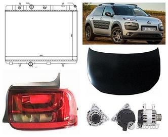 Citroen C4 Cactus paraurti cofano airbag fanale