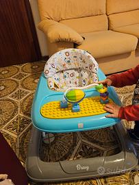 Girello con tavolino costruzioni