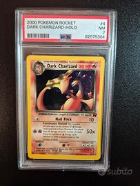 Dark Charizard psa 7 eng Team Rocket