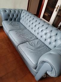 Divano pelle 3 posti