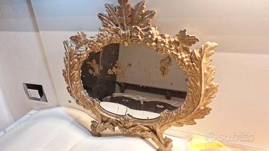 SPECCHIERINA ANTICA CON SPECCHIO AL MERCURIO