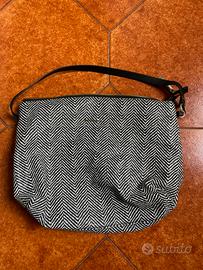 Borsa roccobarocco bianca e nera