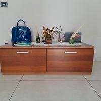 Parete soggiorno componibile