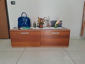 Parete soggiorno componibile