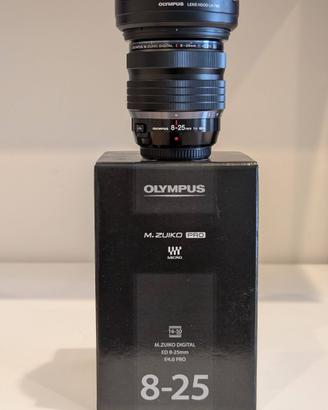 NUOVO Olympus M.Zuiko Digital ED 8-25mm F/4 PRO