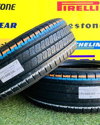 X2: Estive 195/60R16C 99/97H -KUMHO- al 80%