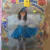 Vestiti di carnevale puffetta cowboy peluche