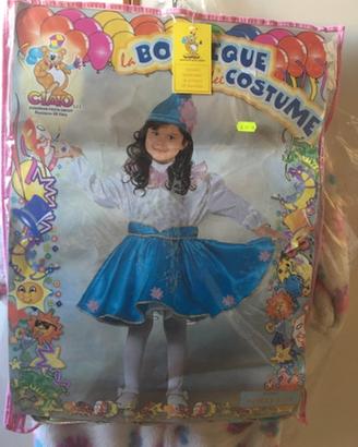 Vestiti di carnevale puffetta cowboy peluche