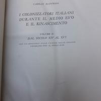Libro storico del 1932 in 2 volumi, i colonizzator
