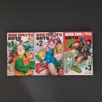 Sakamoto Days vol. 1,2 e 3
