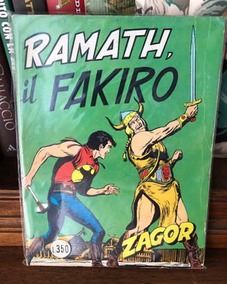 Zagor scritta rossa 64 Ramath Il Fakiro