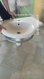 lavabo angolo largo 60 profondità 55 Globo