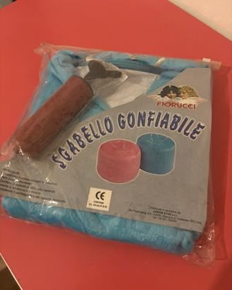 Pouf gonfiabile Fiorucci vintage, mai usato