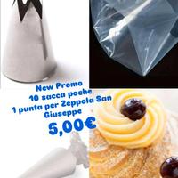 10 sacca a porche+ punta zeppole di San Giuseppe