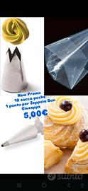 10 sacca a porche+ punta zeppole di San Giuseppe