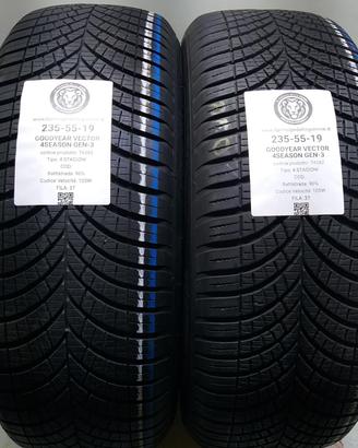 2 GOMME 235 55 19 GOODYEAR A74382