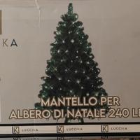 Mantello luci LED per albero di Natale