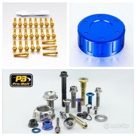 Pro Bolt bulloneria viti ergal tappi dadi titanio