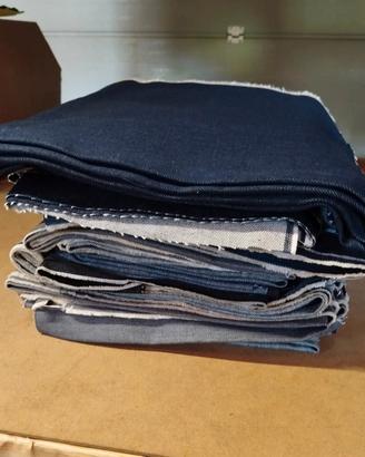 Scampoli tessuto jeans