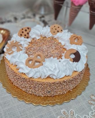 torta finta centrotavola 