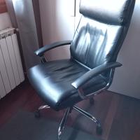 Sedia imbottita per ufficio o lavoro da remoto