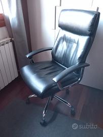 Sedia imbottita per ufficio o lavoro da remoto