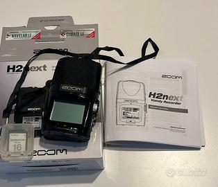 ! RIBASSATO REGISTR.STEREO PORTATILE H2next ZOOM