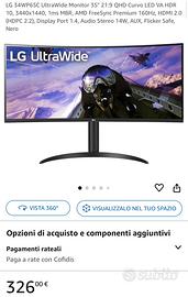 Monitor LG Ultrawide 35”