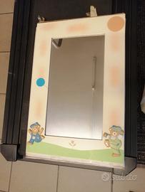 Specchio cameretta bambini nuovo 