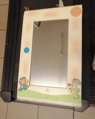Specchio cameretta bambini nuovo 