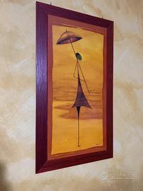QuadroiONA su pannello in legno – 115 × 65 cm