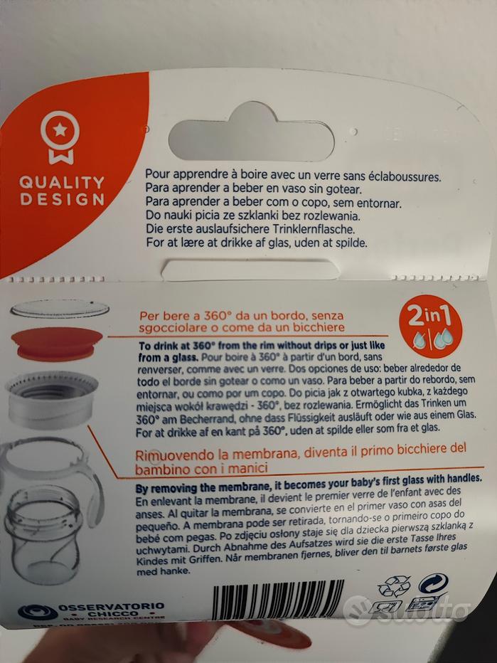 Bicchiere 360° antigoccia marca Nuk Nuovo - Tutto per i bambini In vendita  a Prato