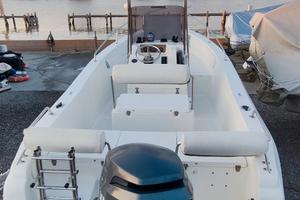 barca open con  motore Yamaha