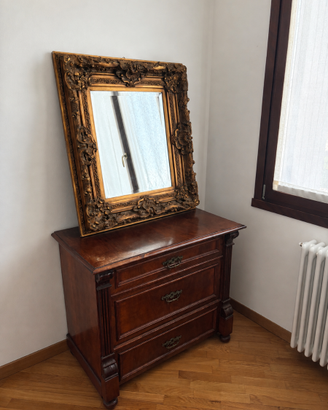 Cassettone antico in legno – primi ’900