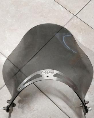 Cupolino parabrezza universale per faro tondo