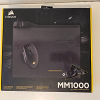 Tappetino con ricarica wireless Corsair MM1000