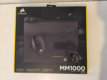 Tappetino con ricarica wireless Corsair MM1000