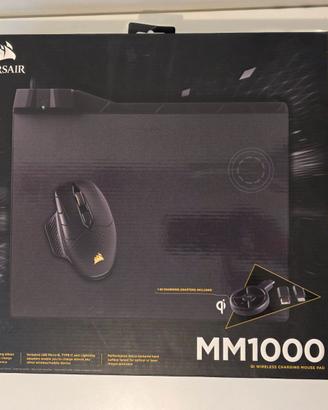 Tappetino con ricarica wireless Corsair MM1000
