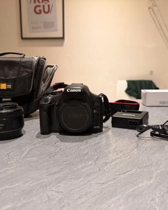 Canon EOS 500D + Canon 50mm f/1.8 II