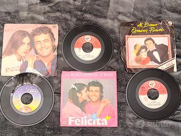 Set 3 dischi 45 giri Al Bano e Romina