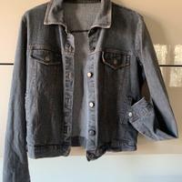 Giacca denim Teddy made in italy, tg M