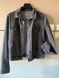 Giacca denim Teddy made in italy, tg M