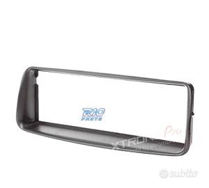 CORNICE NERA RADIO 1-DIN PER PEUGEOT 206
