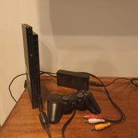 PlayStation PS2 slim nera