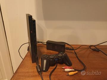 PlayStation PS2 slim nera