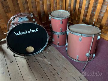 Batteria acustica Woodstock