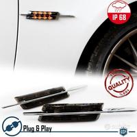 FRECCE Laterali LED BMW X1 E84 CANBUS LENTE NERA